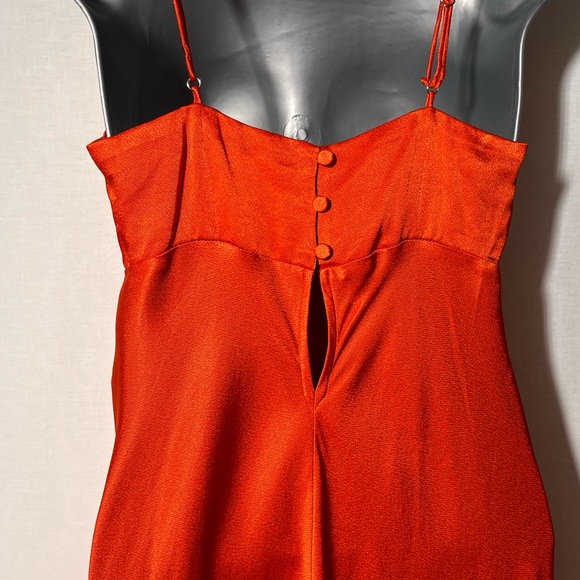NEW J Crew Collection full-length V-neck slip dress in luster crepe!!! - Picture 6 of 8